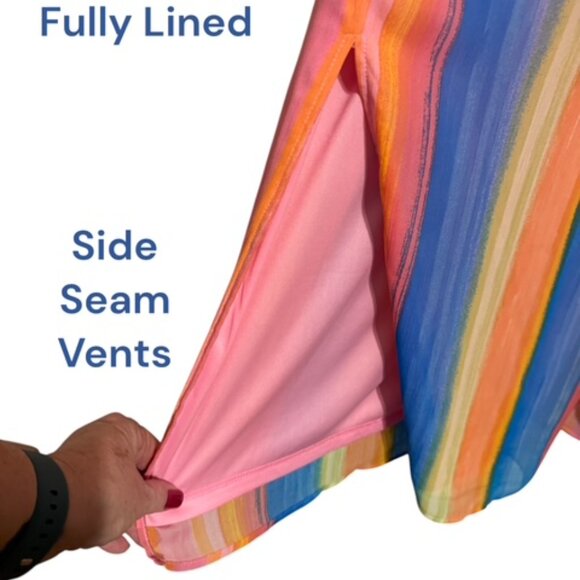 NWT SPRING/SUMMER/BEACH PALAZZO PANTS  SIZE: LARGE    #Y - Picture 4 of 8